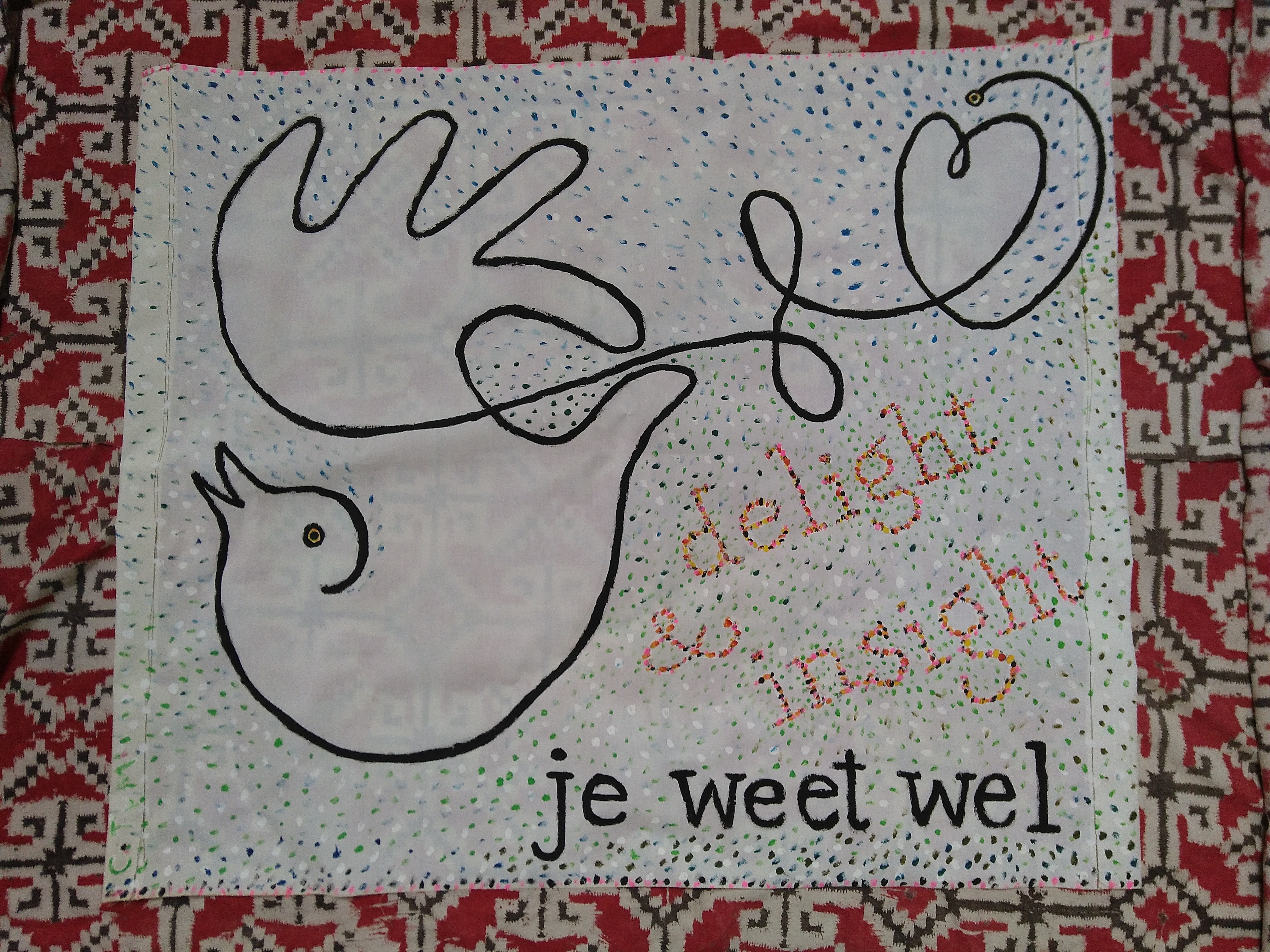 Je weet wel- spandoek- 27 sept 2019